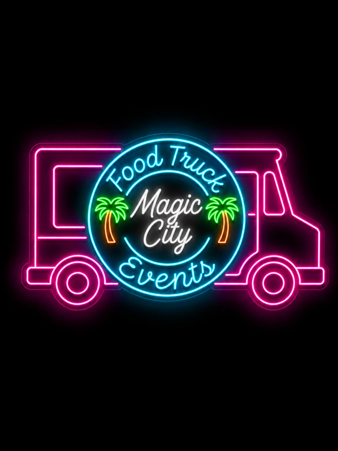 Placeholder for a photo of a crowded food truck night at a Miami-Dade park